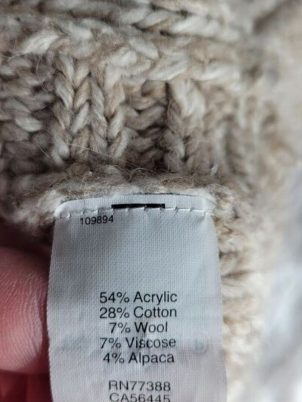 Madewell Firelight Marled Pullover Sweater. - Picture 6 of 6